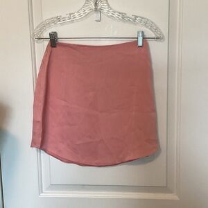 ASOS Chic Pink Mini Skirt 4 NWT